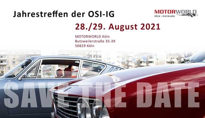 Jahrestreffen der OSI-IG, Motorworld Köln